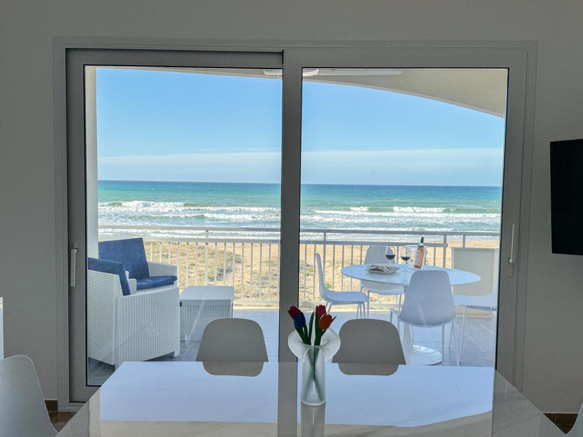 La Perla Sulla Spiaggia 알카모 마리나 외부 사진