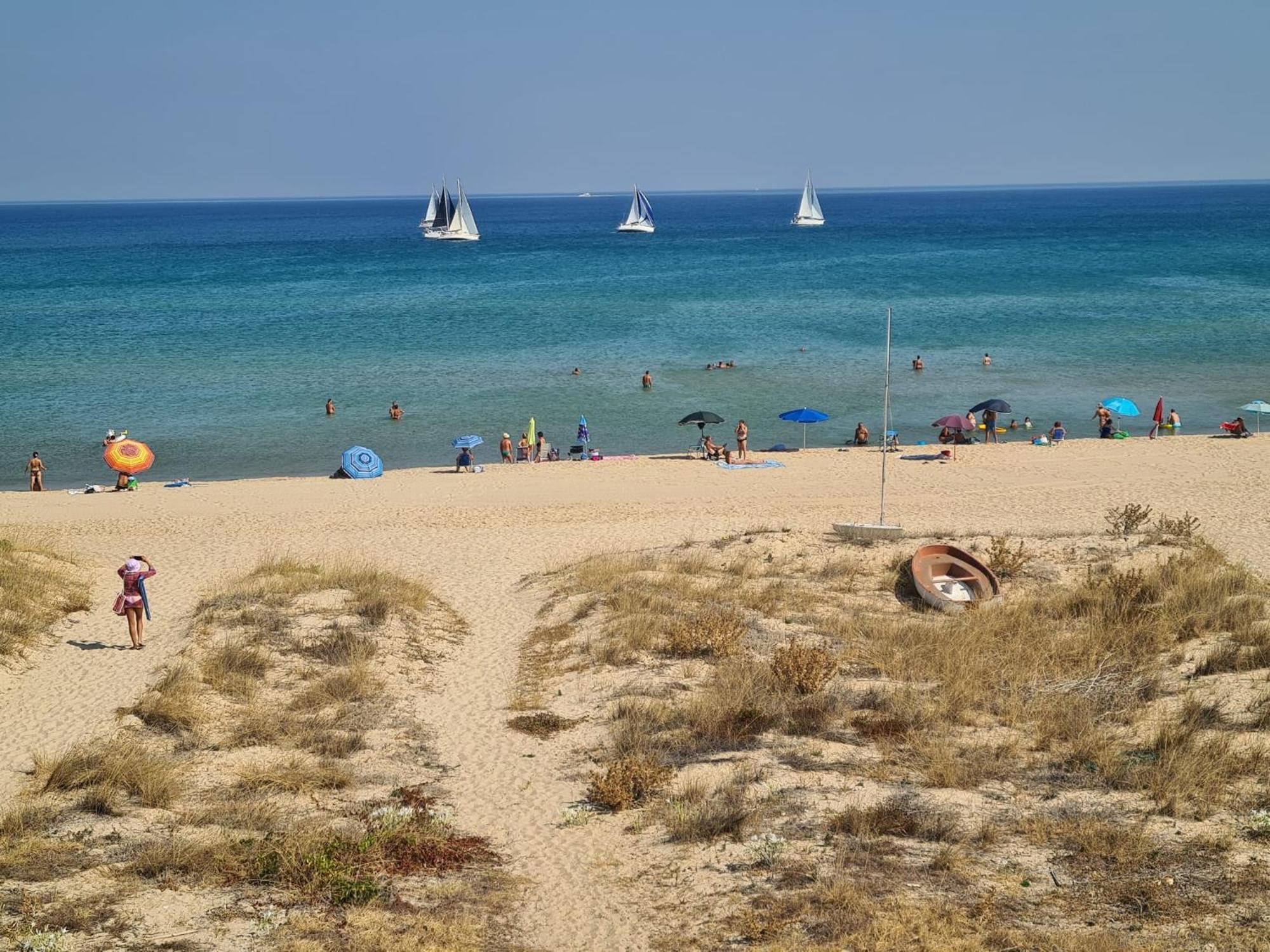 La Perla Sulla Spiaggia 알카모 마리나 외부 사진